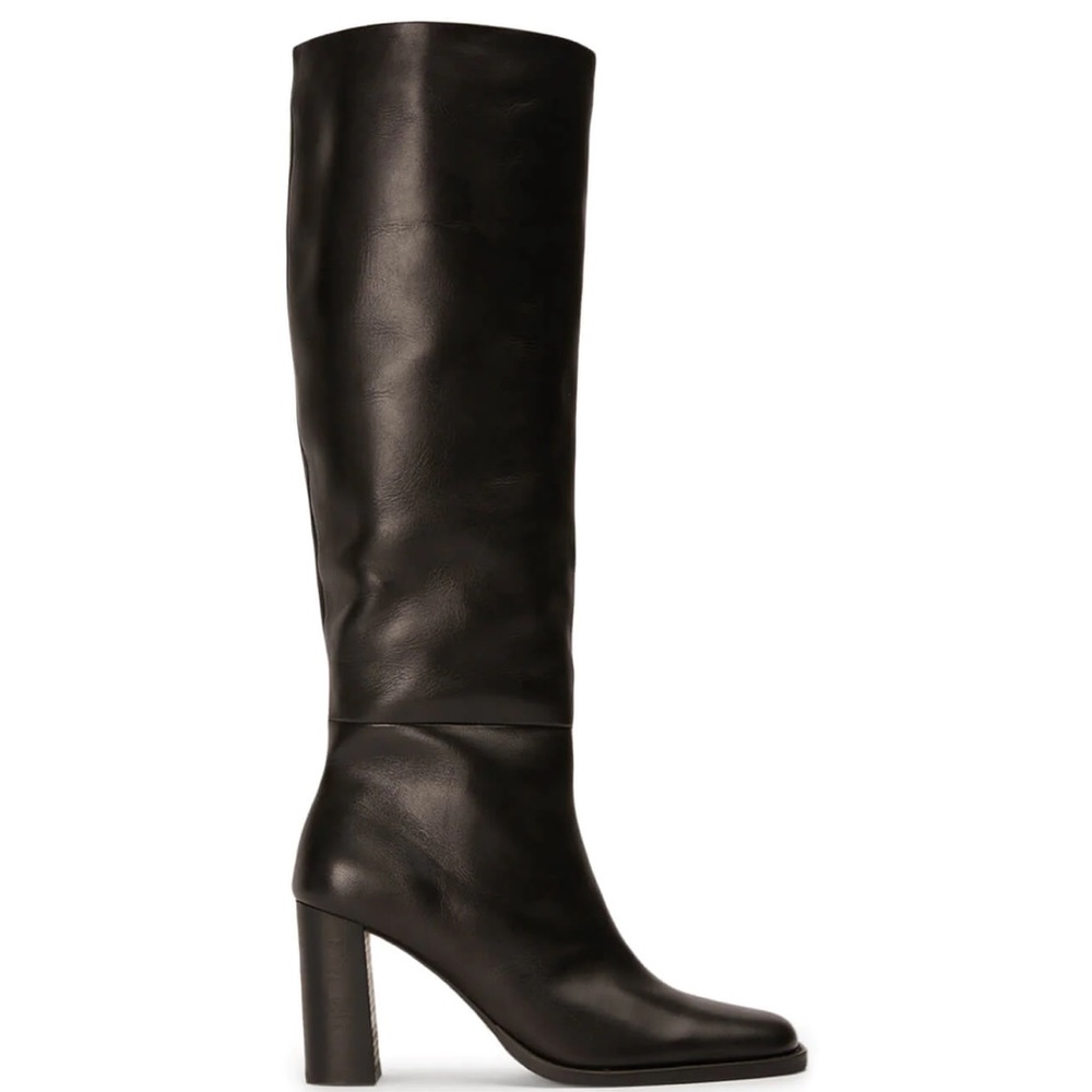 Tony Bianco Asher Black Como Calf Boots in Black. Size 5 US Womens.